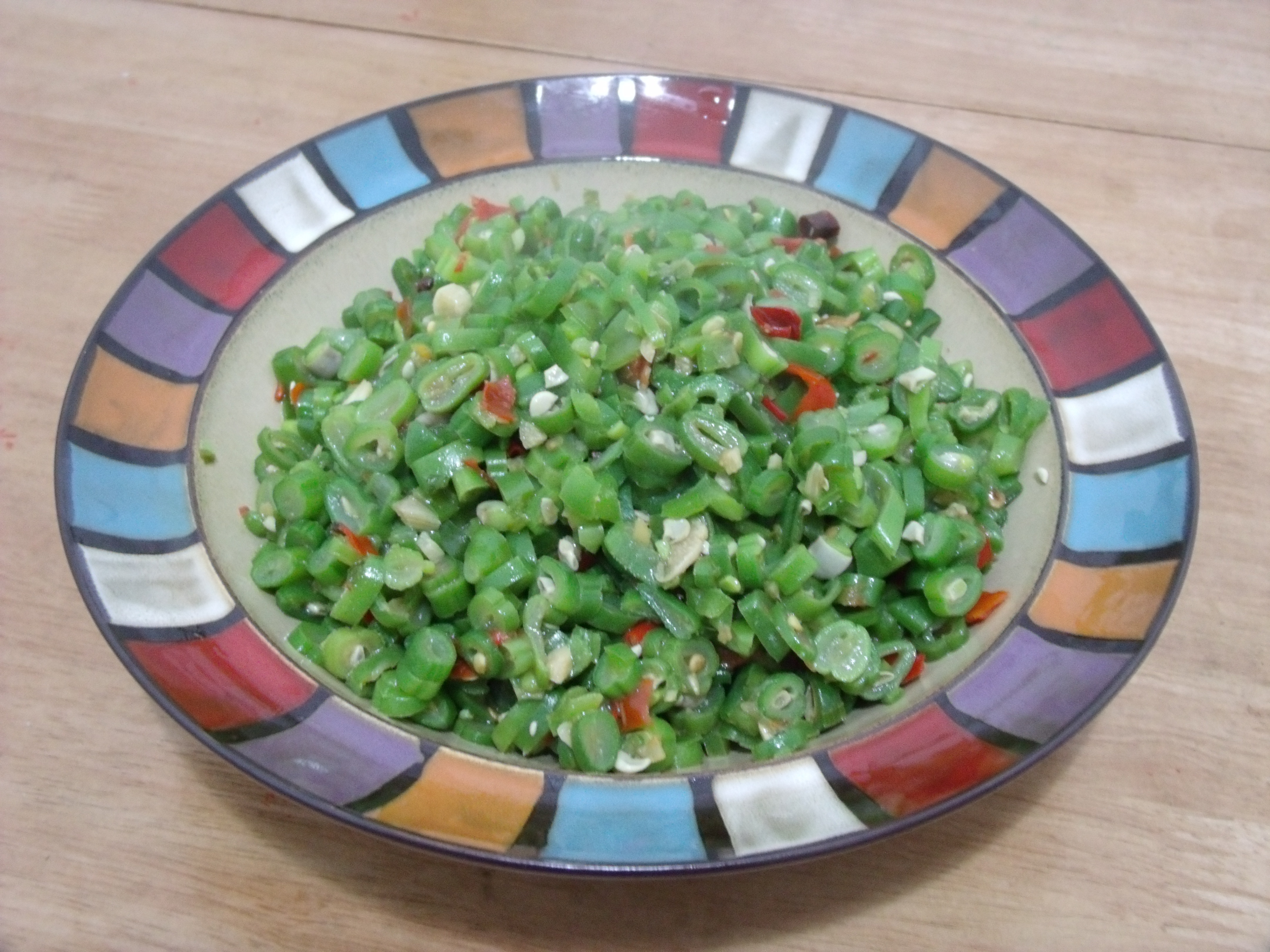 椒香豆角丝