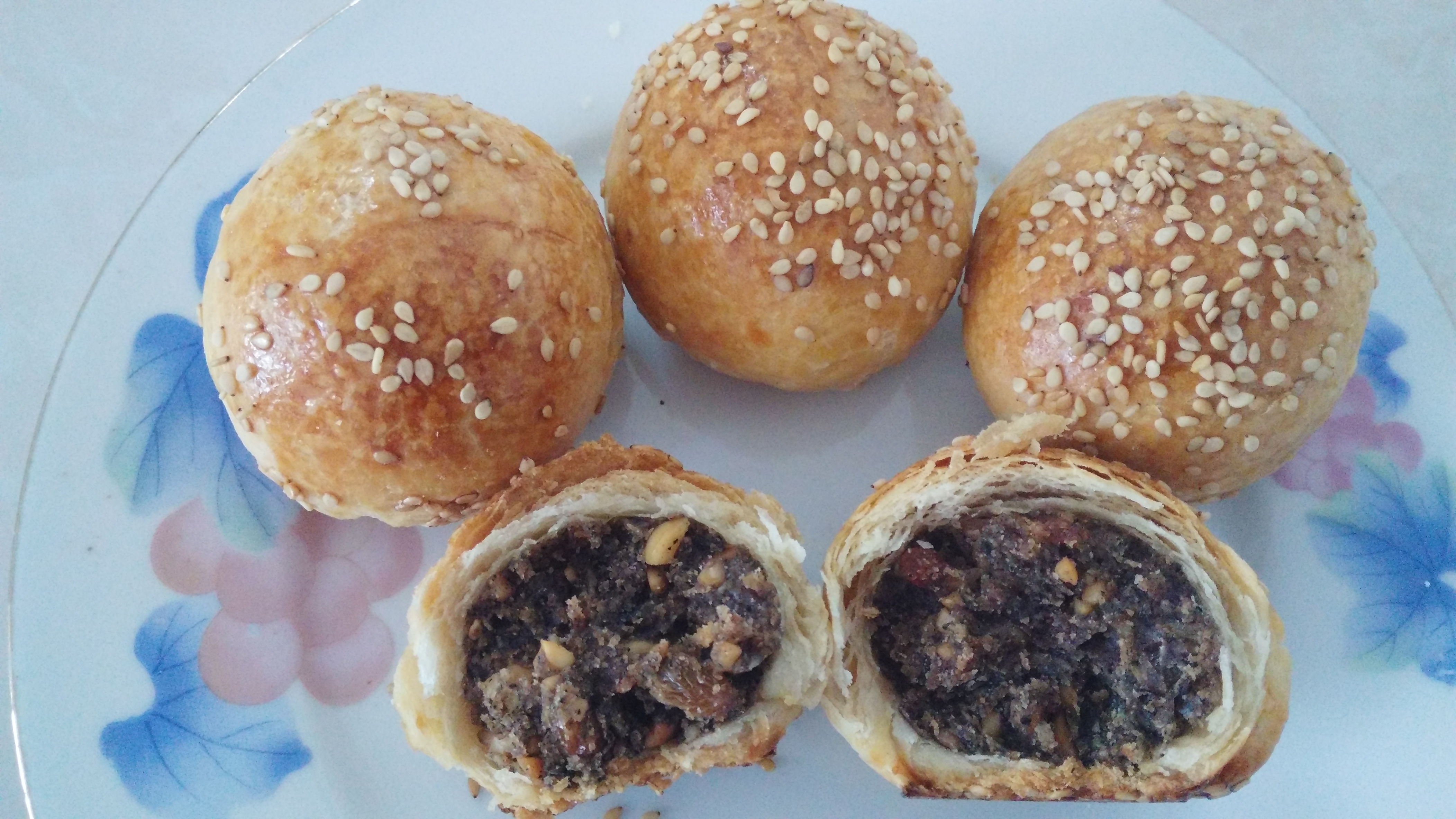 上海蟹壳黄与苏式月饼(低油低糖植物油版)的做法 步骤29