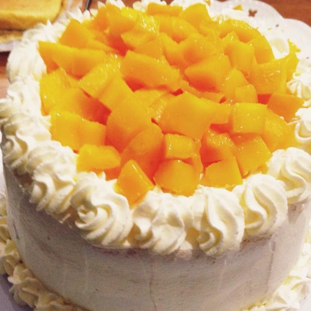 芒芒哒 水果鲜奶蛋糕的做法