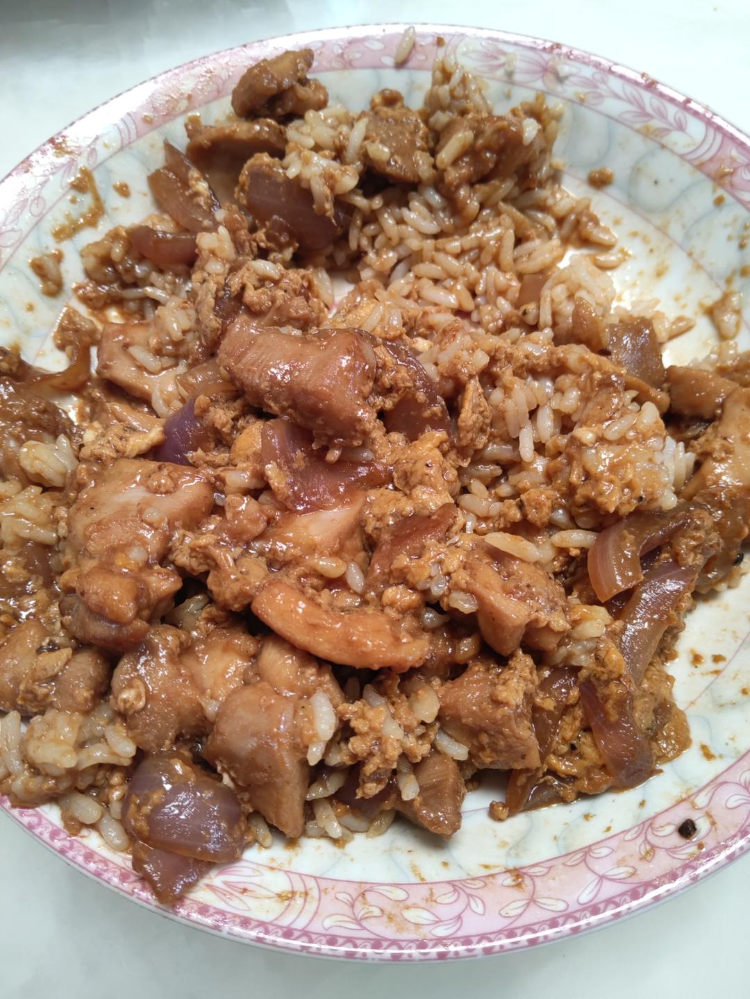 拒绝不了一点‼滑蛋鸡腿饭｜求你们都去做～