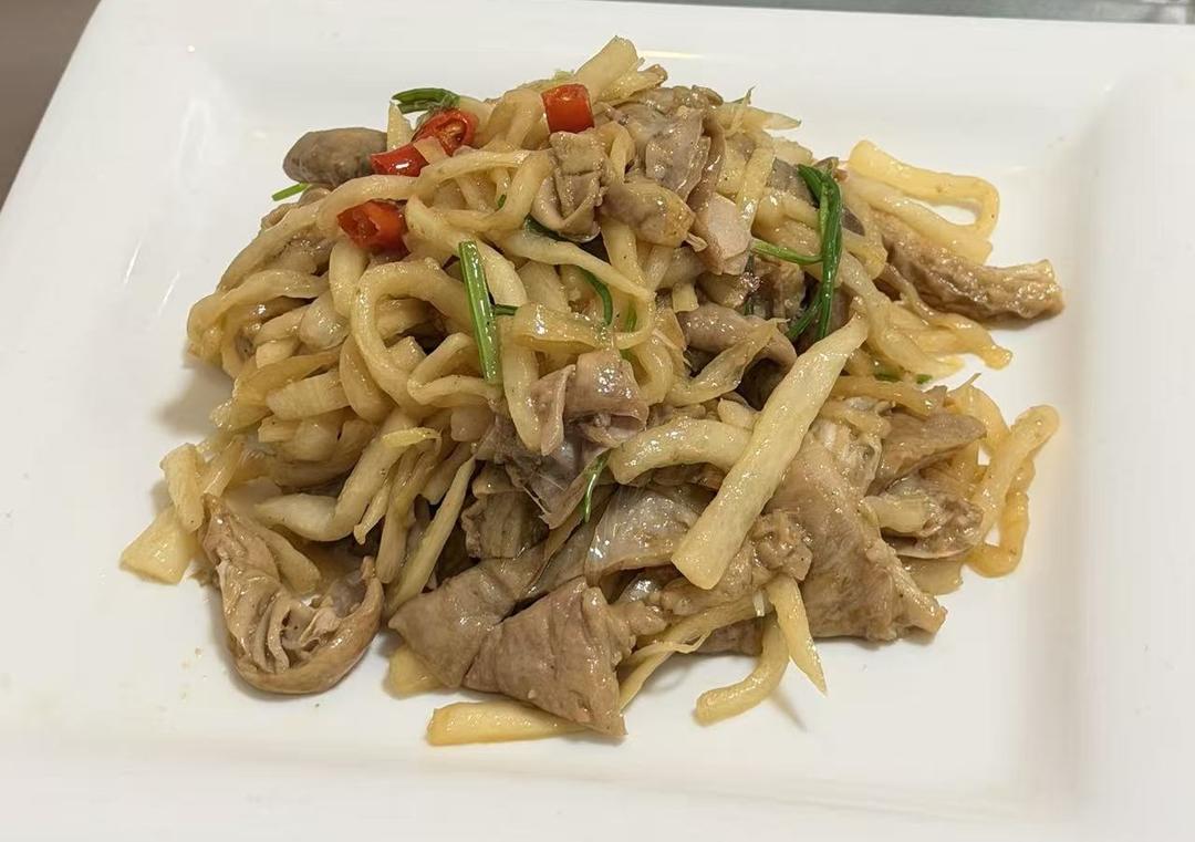 酸萝卜炒大肠