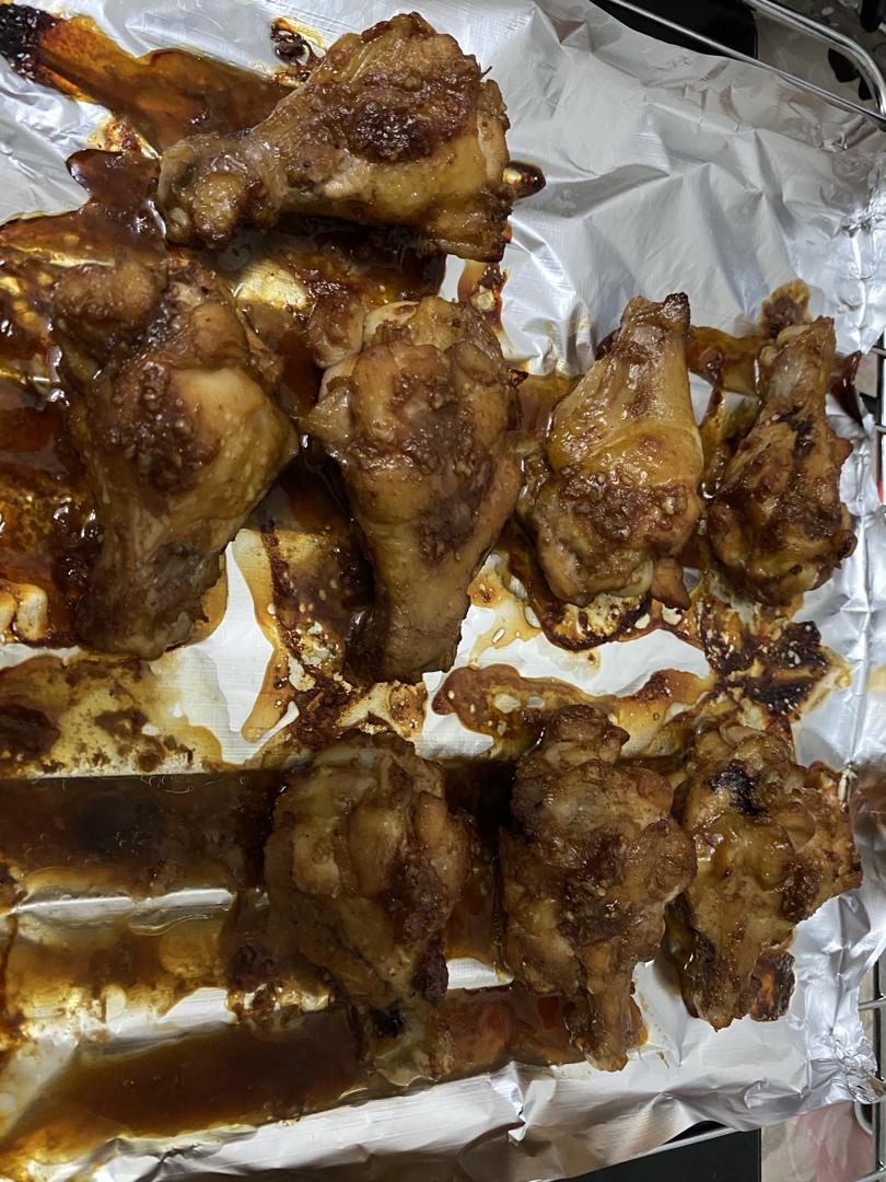 蒜香烤鸡翅根