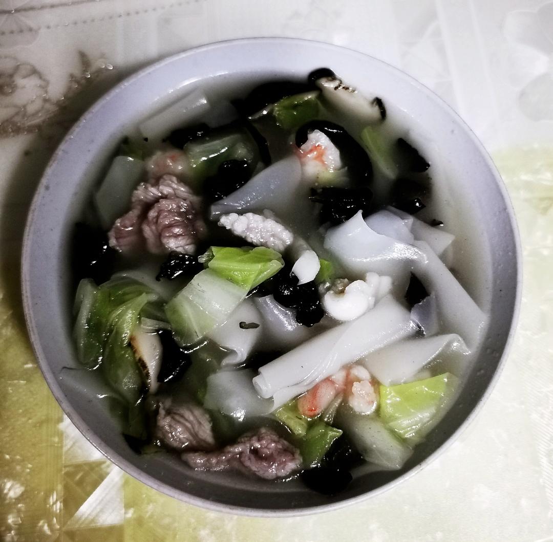 福州人的早点---锅边糊