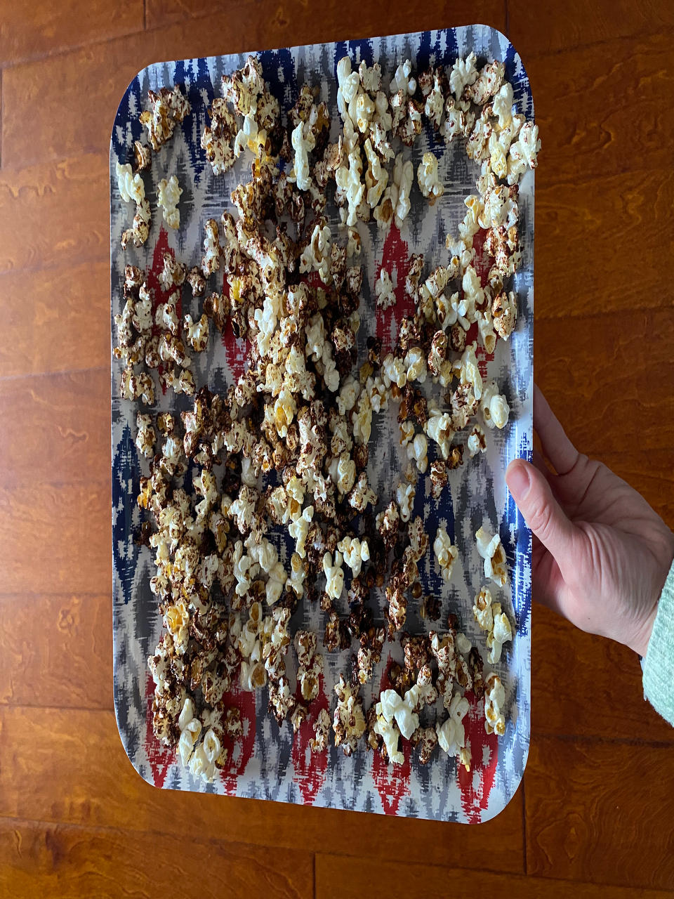 焦糖巧克力爆米花