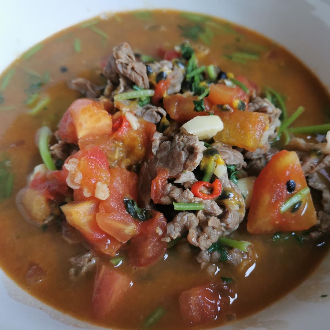 百香果酸汤牛肉