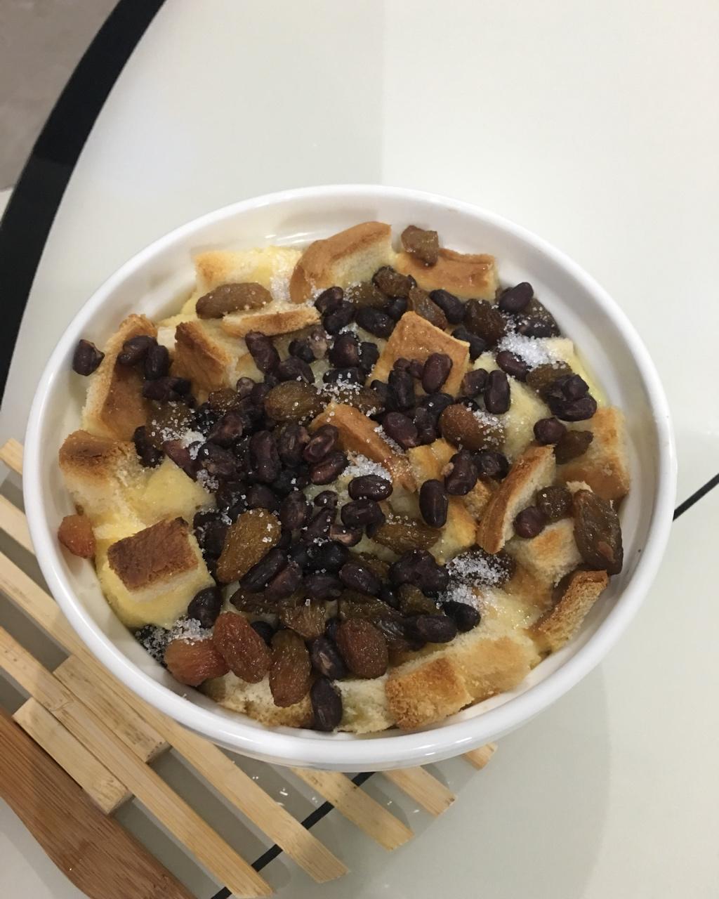 牛奶吐司鸡蛋布丁（失败吐司的归处）