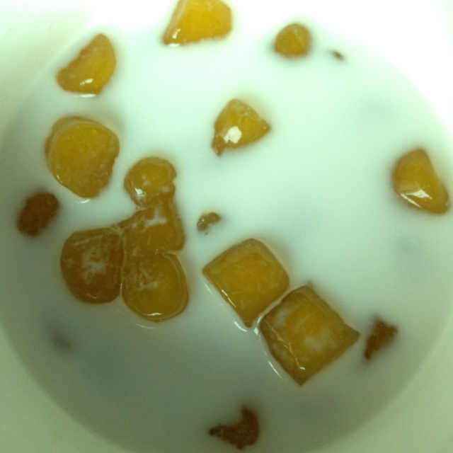 QQ弹牙的金薯圆和紫薯圆