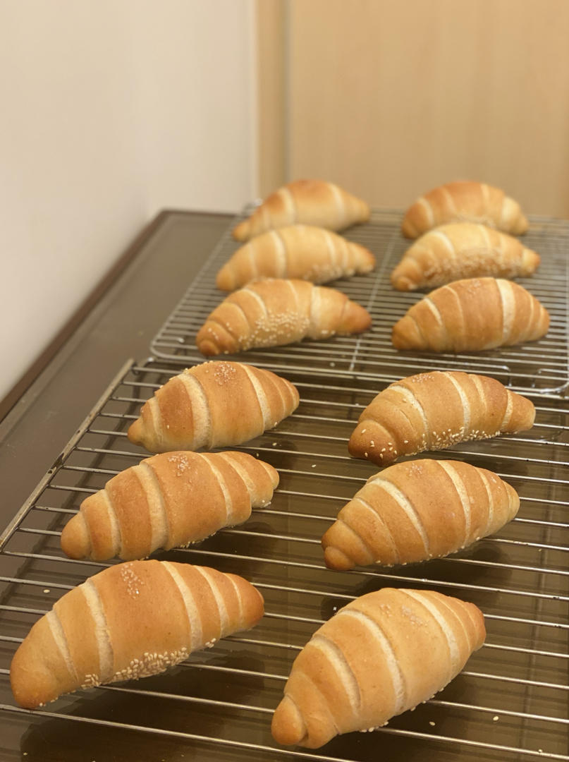 咸香酥脆的盐面包