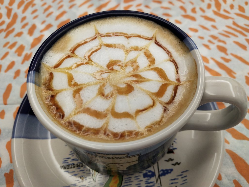 咖啡拉花与雕花