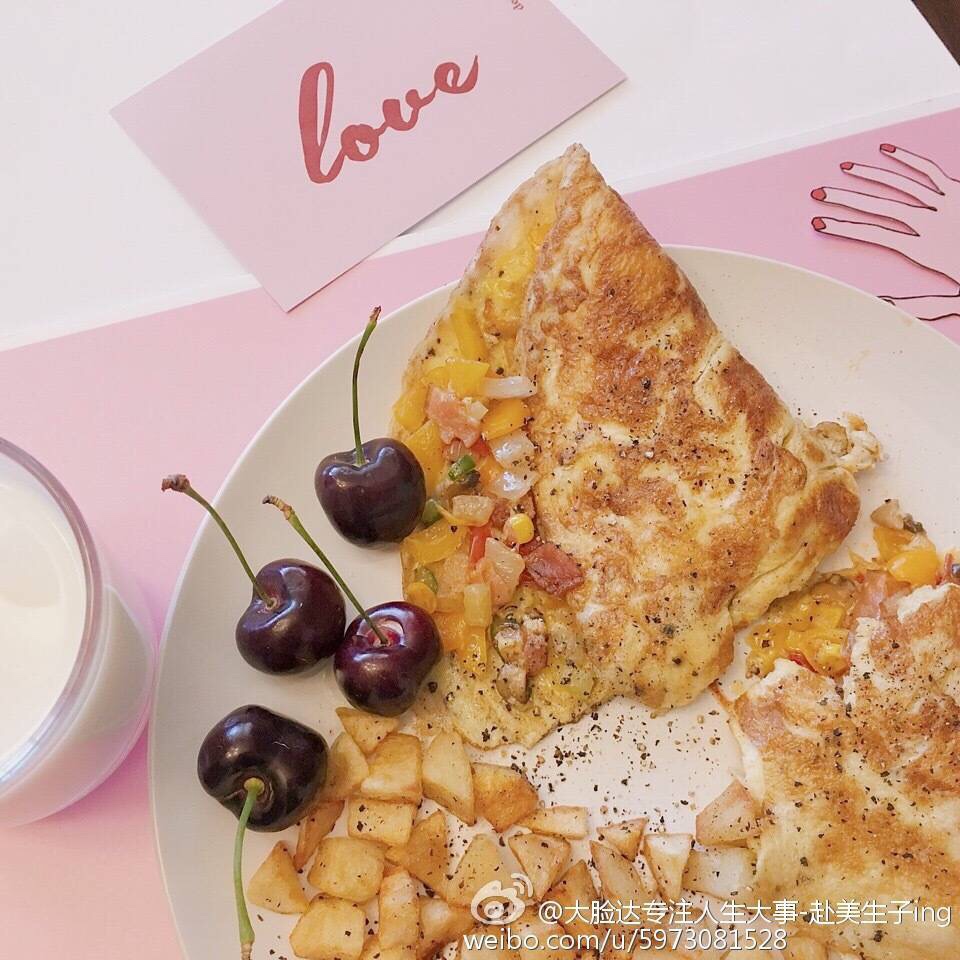 西式乳酪欧姆蛋 omelette