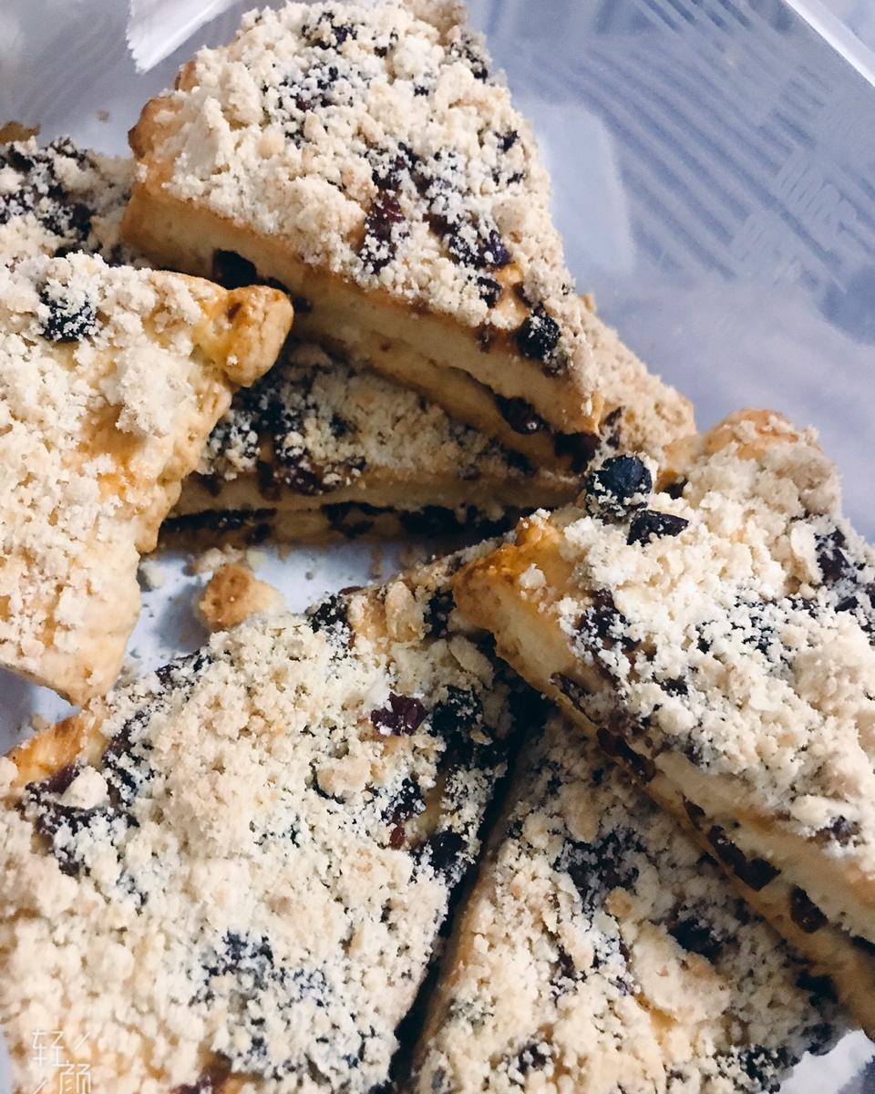 红豆蔓越莓司康（松饼）