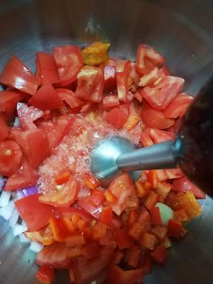 西班牙番茄冷汤gazpacho的做法 步骤3