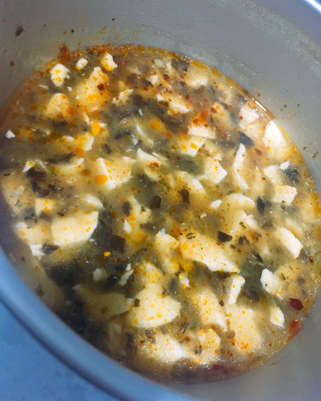 鲜香卤汁豆腐脑