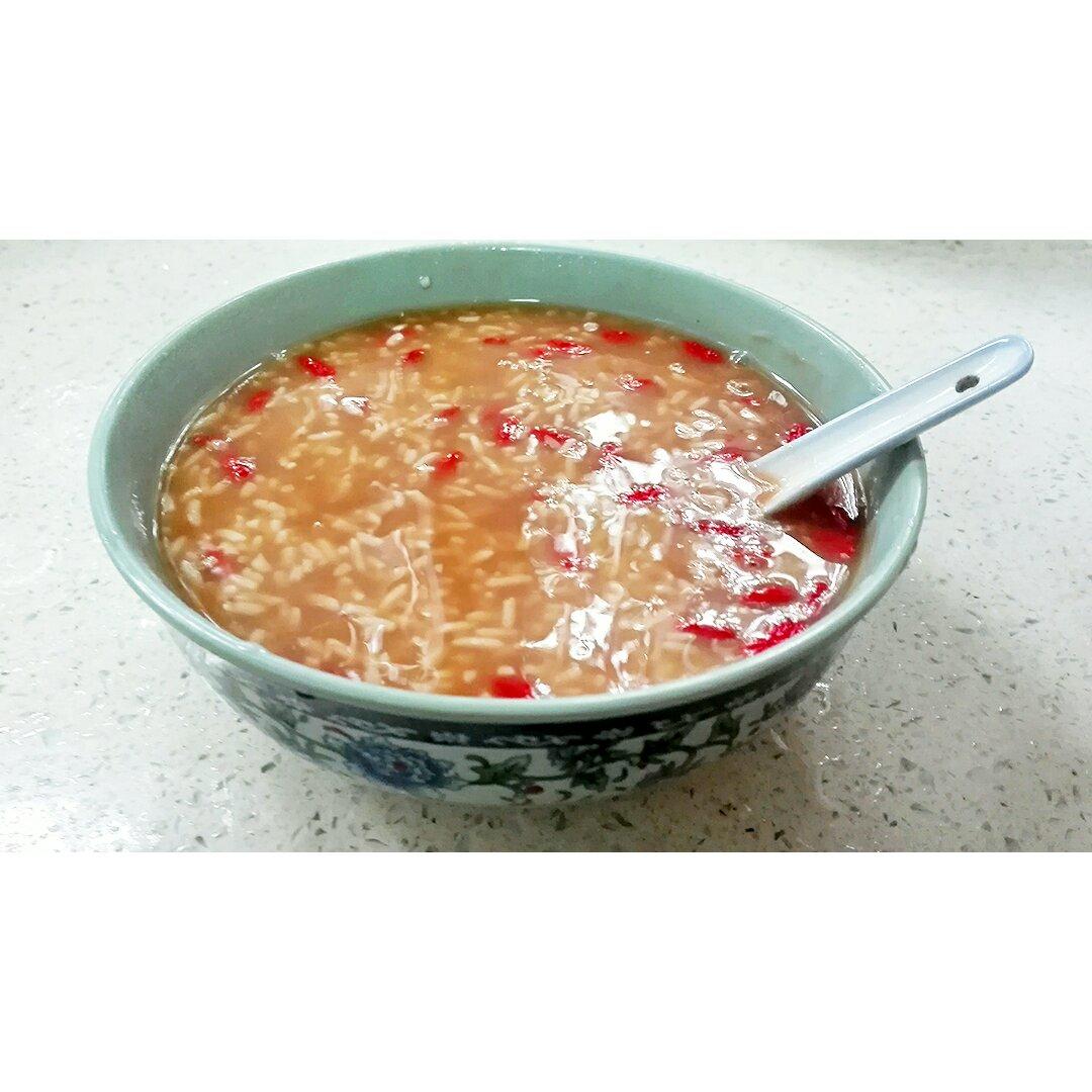 蛋花酒酿圆子