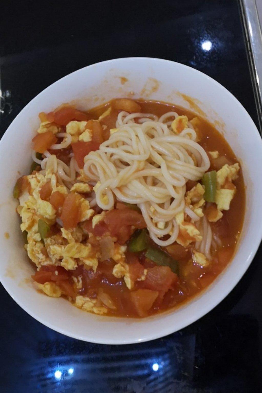 西红柿鸡蛋打卤面