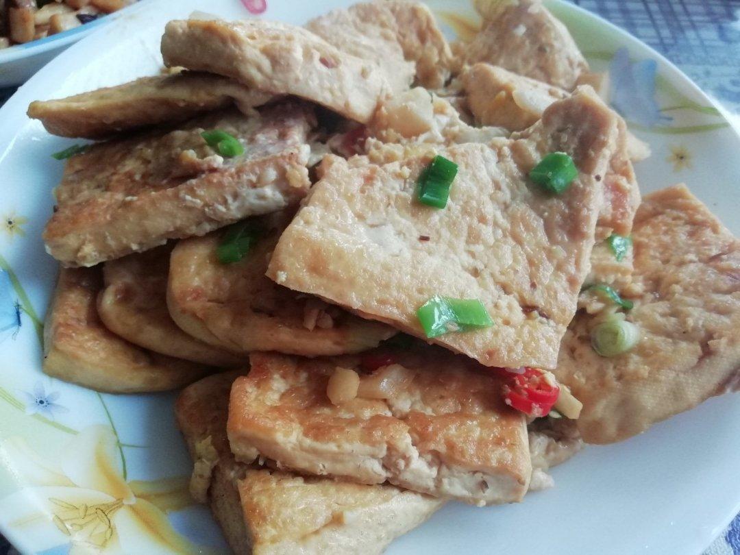 家常菜-香煎豆腐