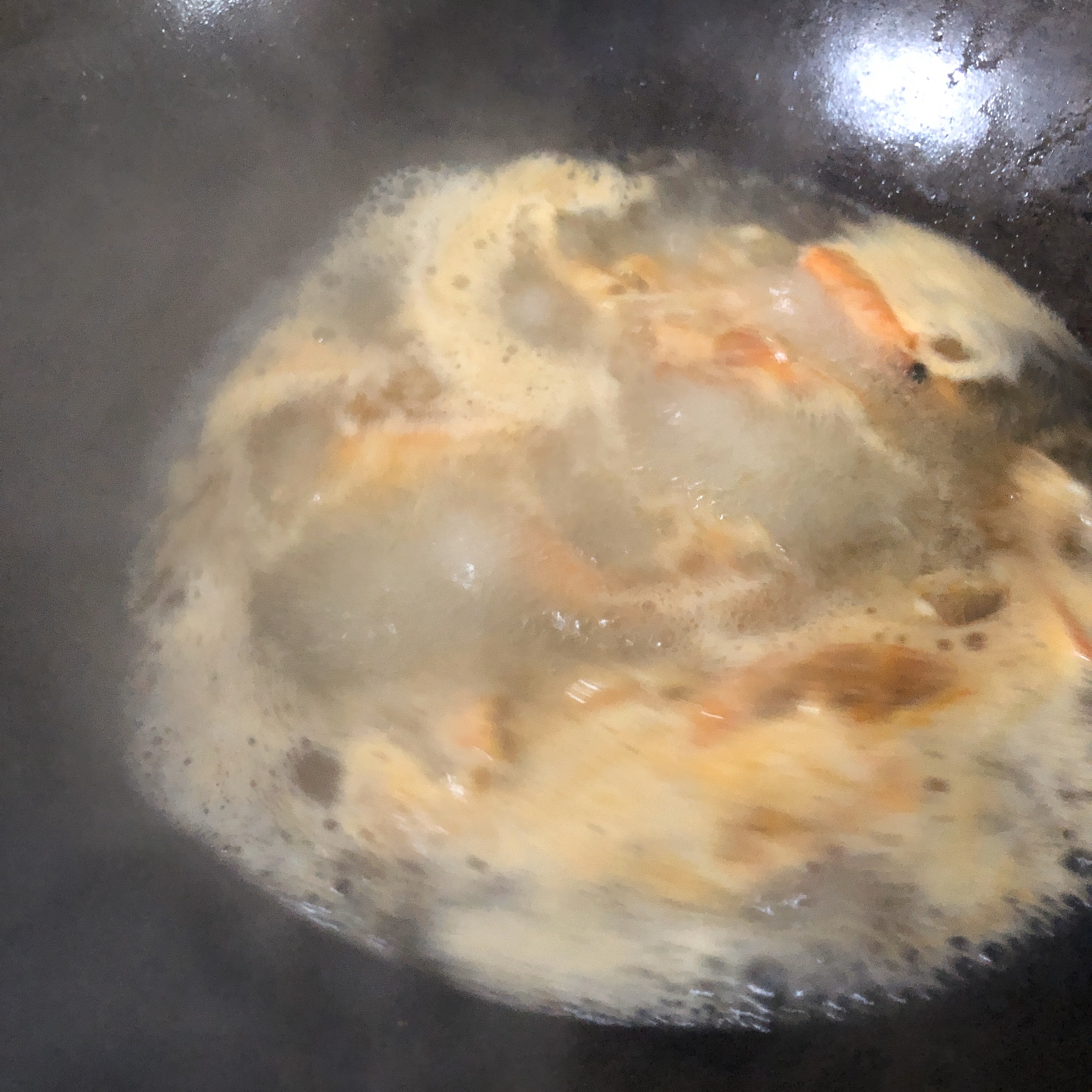 锡纸鲜虾花甲粉的做法 步骤6