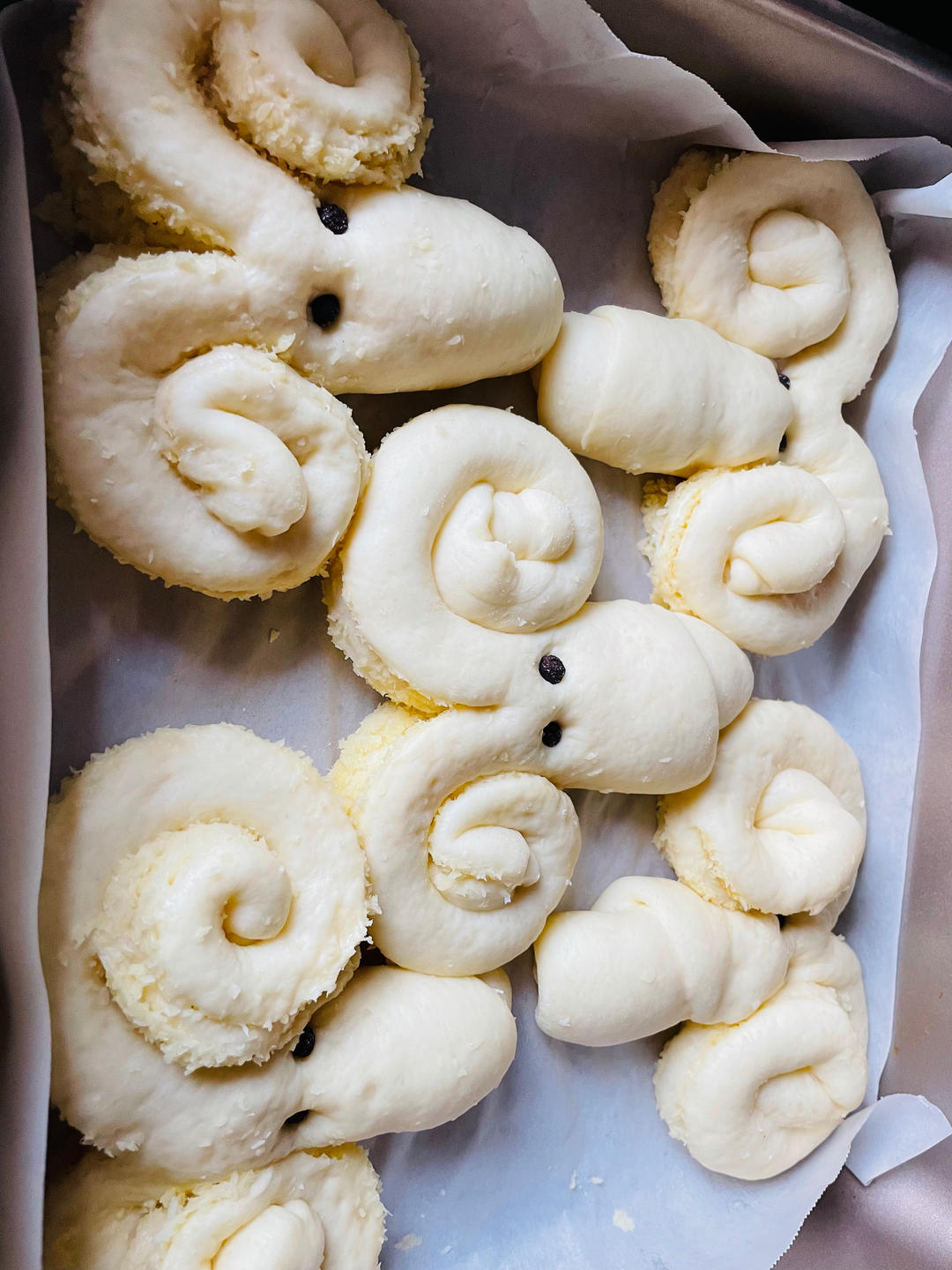 羊羊羊 🐏 椰蓉小面包、一次就成功‼️