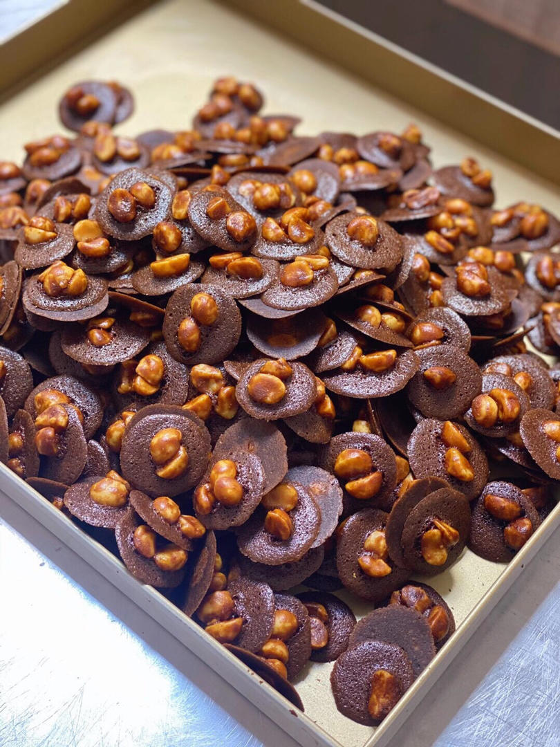 网红珍妮脆脆 巧克力脆脆 坚果脆 可可脆片