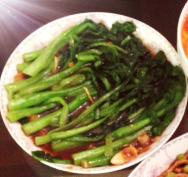 白灼广东菜心