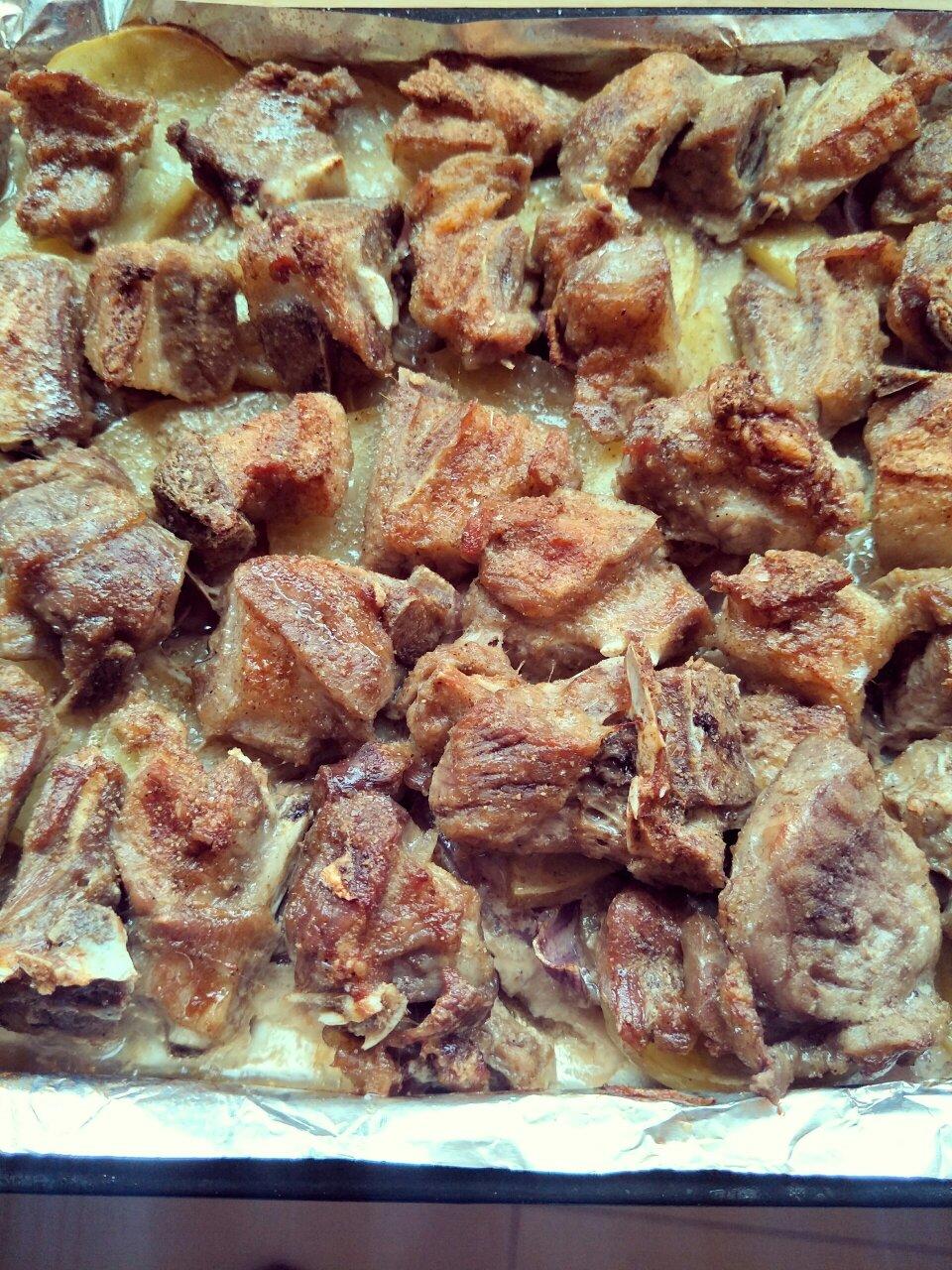 烤箱烤羊排（最简单版）