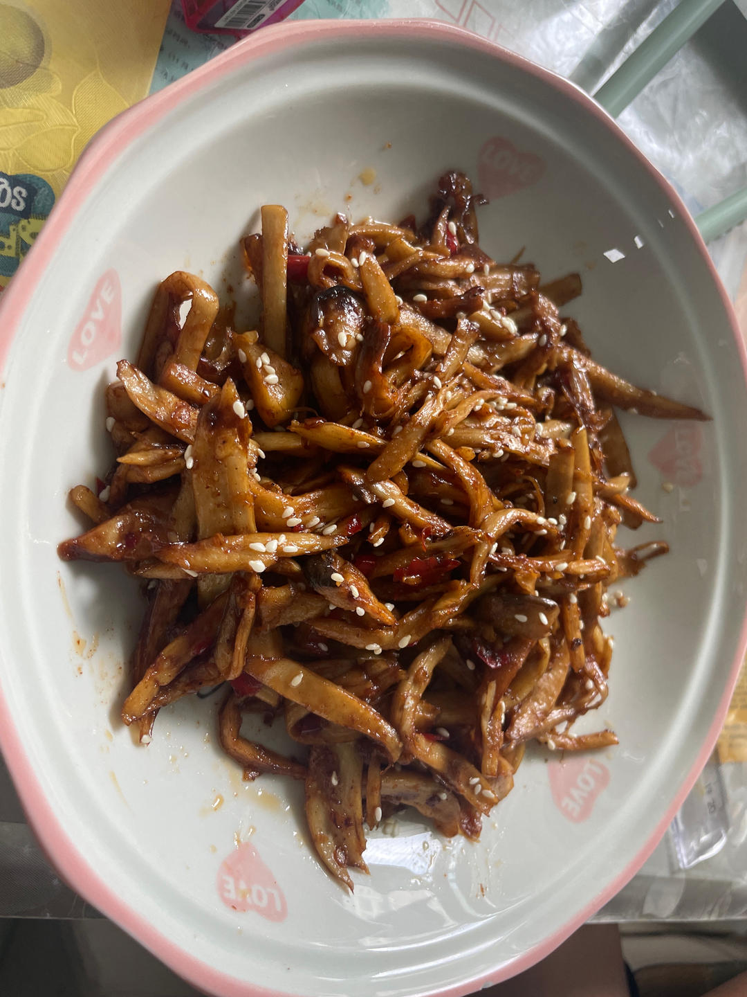 越嚼越香‼️比肉还要好吃👉干煸孜然杏鲍菇