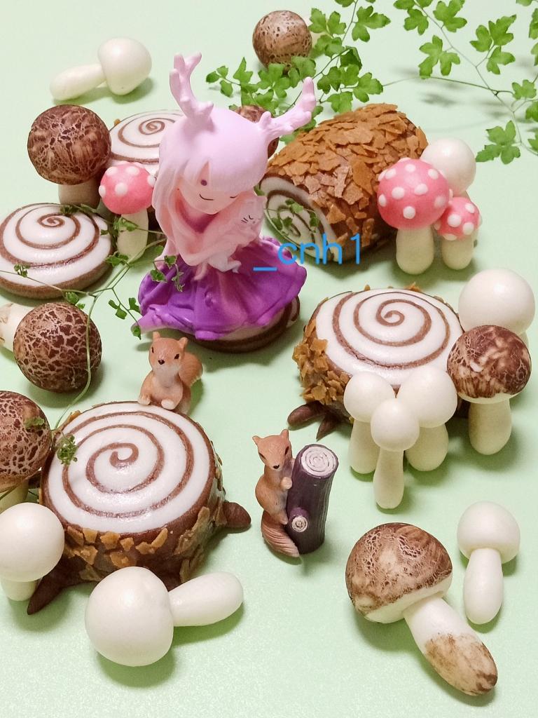 脆皮树桩🎄花卷（圣诞D）*花儿馒头243的做法