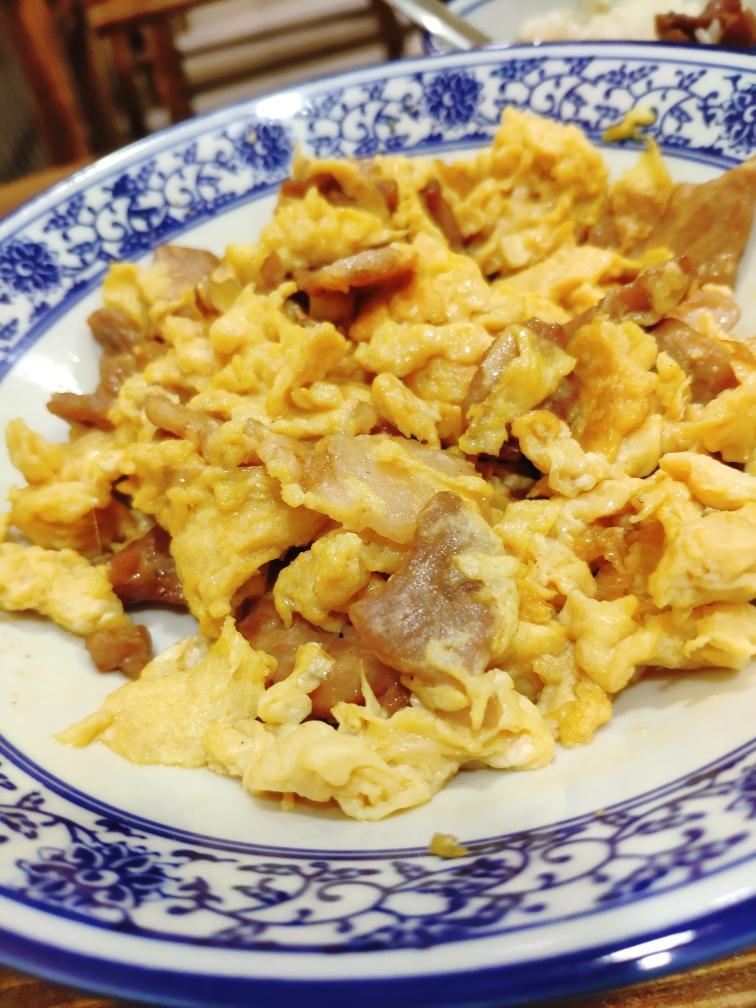 鸡蛋炒肉的做法