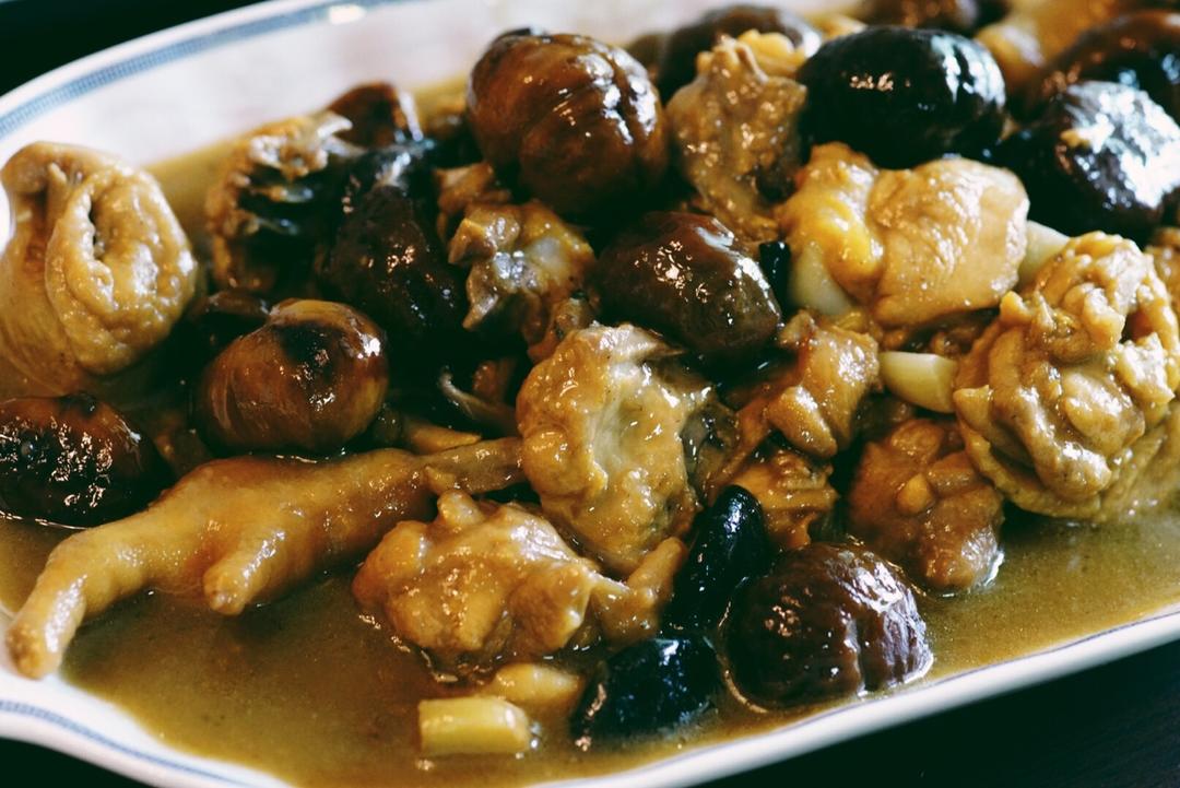 【栗子烧鸡】鸡肉都给你吃，栗子归我~