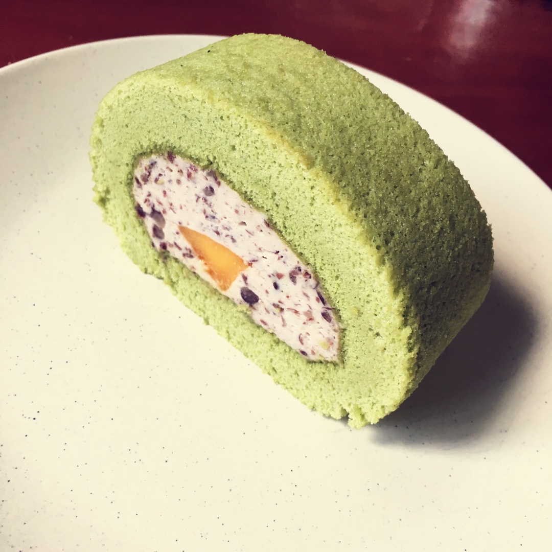 《Tinrry下午茶》教你做抹茶红豆卷