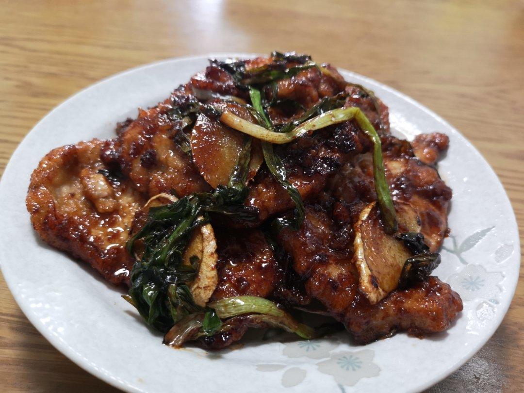 超嫩超香的葱烤大排