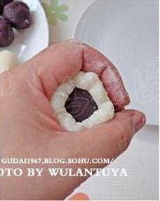 紫薯冰皮月饼的做法 步骤12