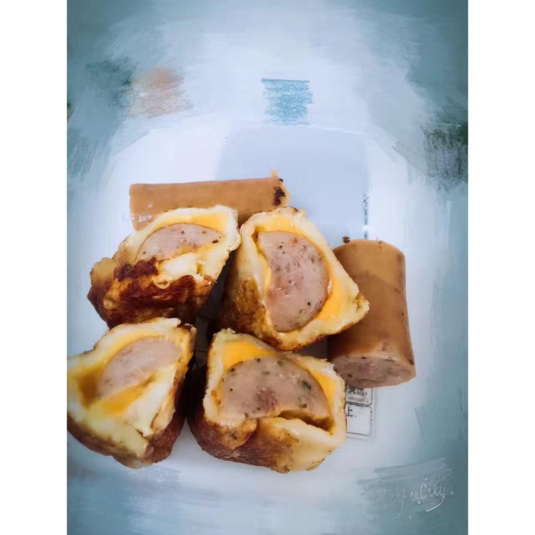 面包“芝心”的拥抱——快手黄金爆浆芝心热狗