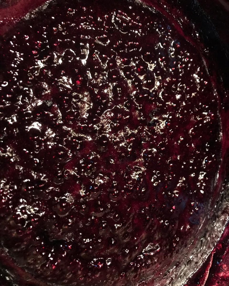 蓝莓果酱（蓝莓膏）超详细教会你判断果酱熬好的五个方法