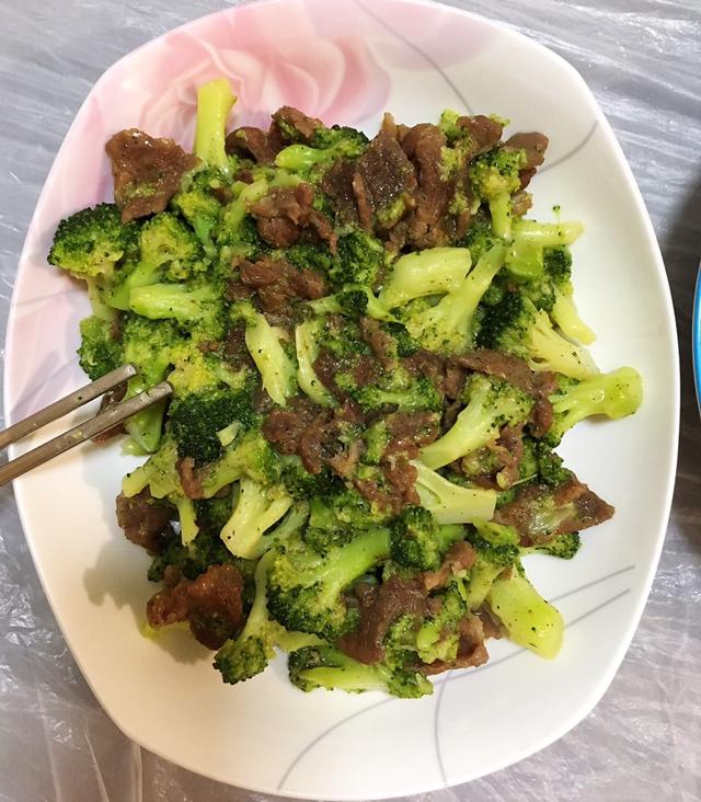 牛肉炒西兰花🥦