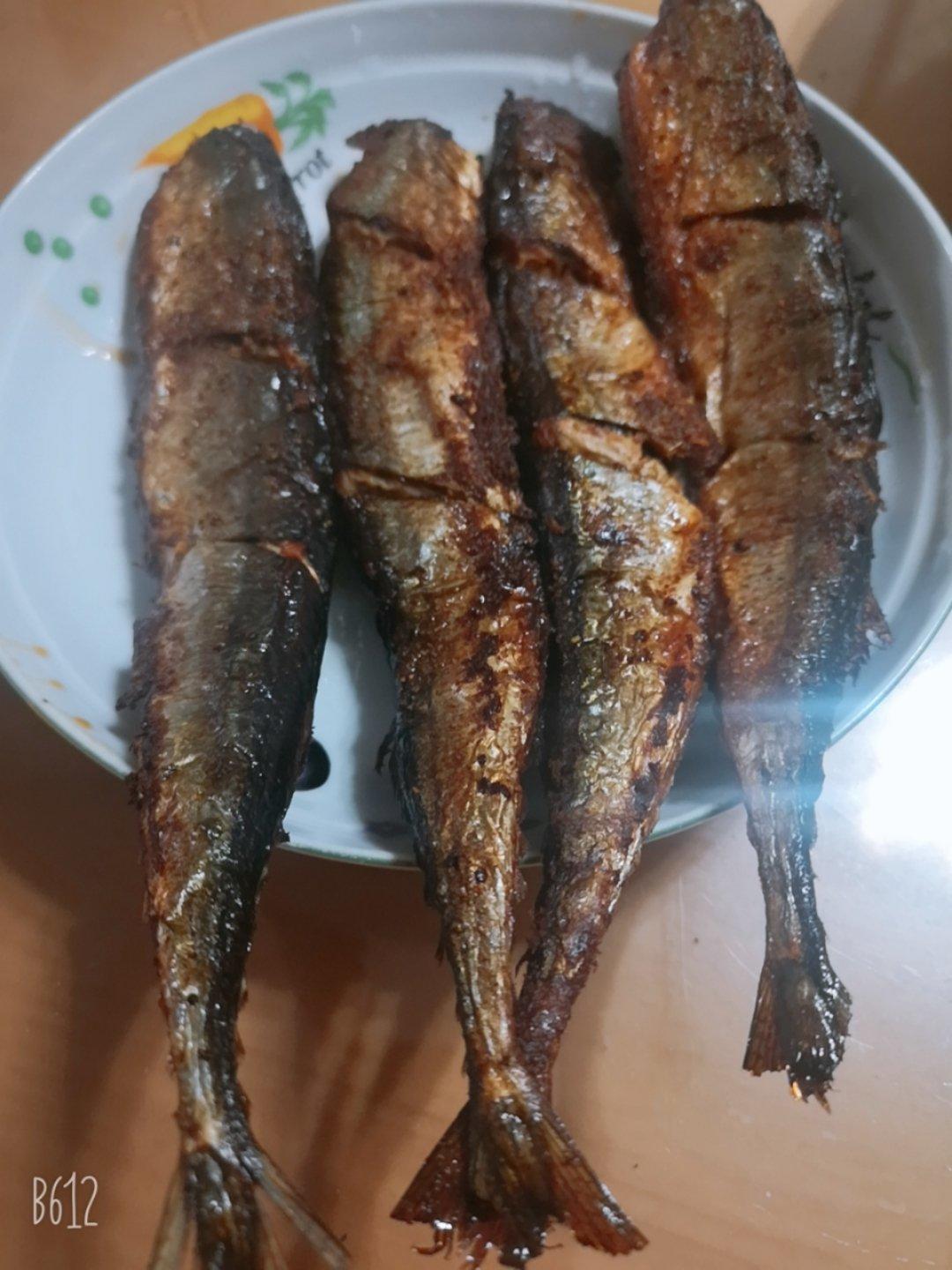 烤秋刀鱼（烤箱版）