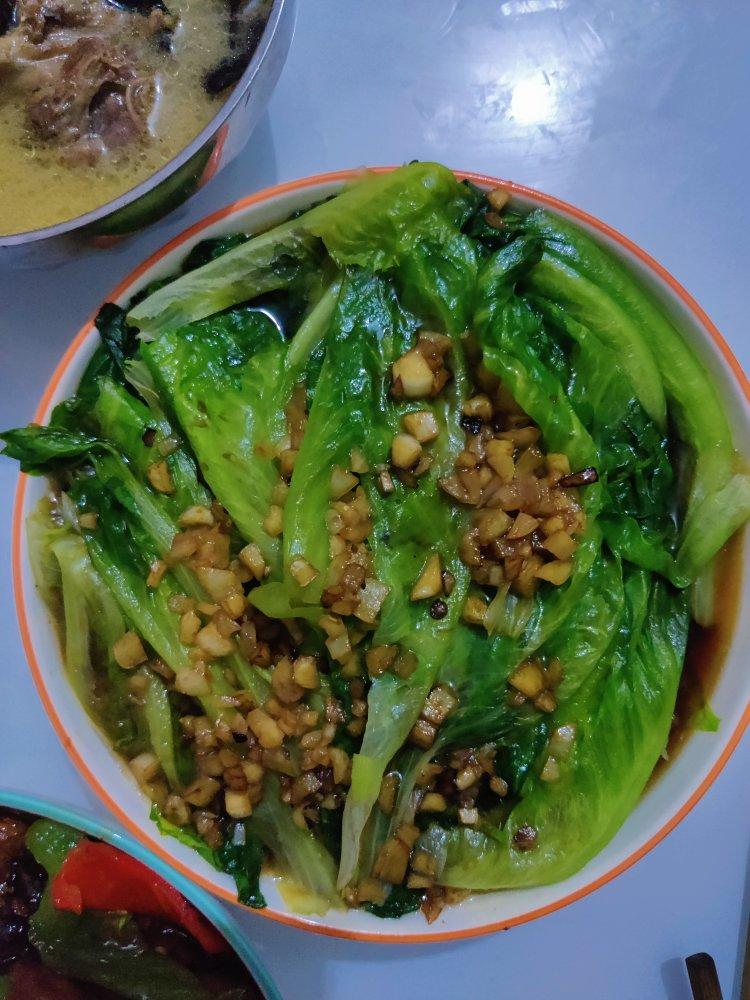 5分钟上桌的蚝油生菜