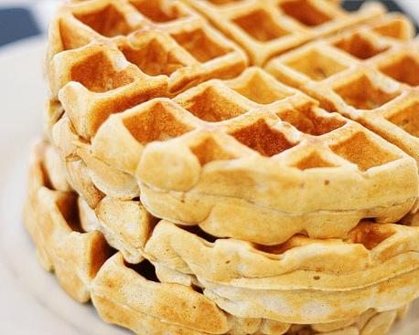 whole grain waffles 全谷物华夫饼的做法