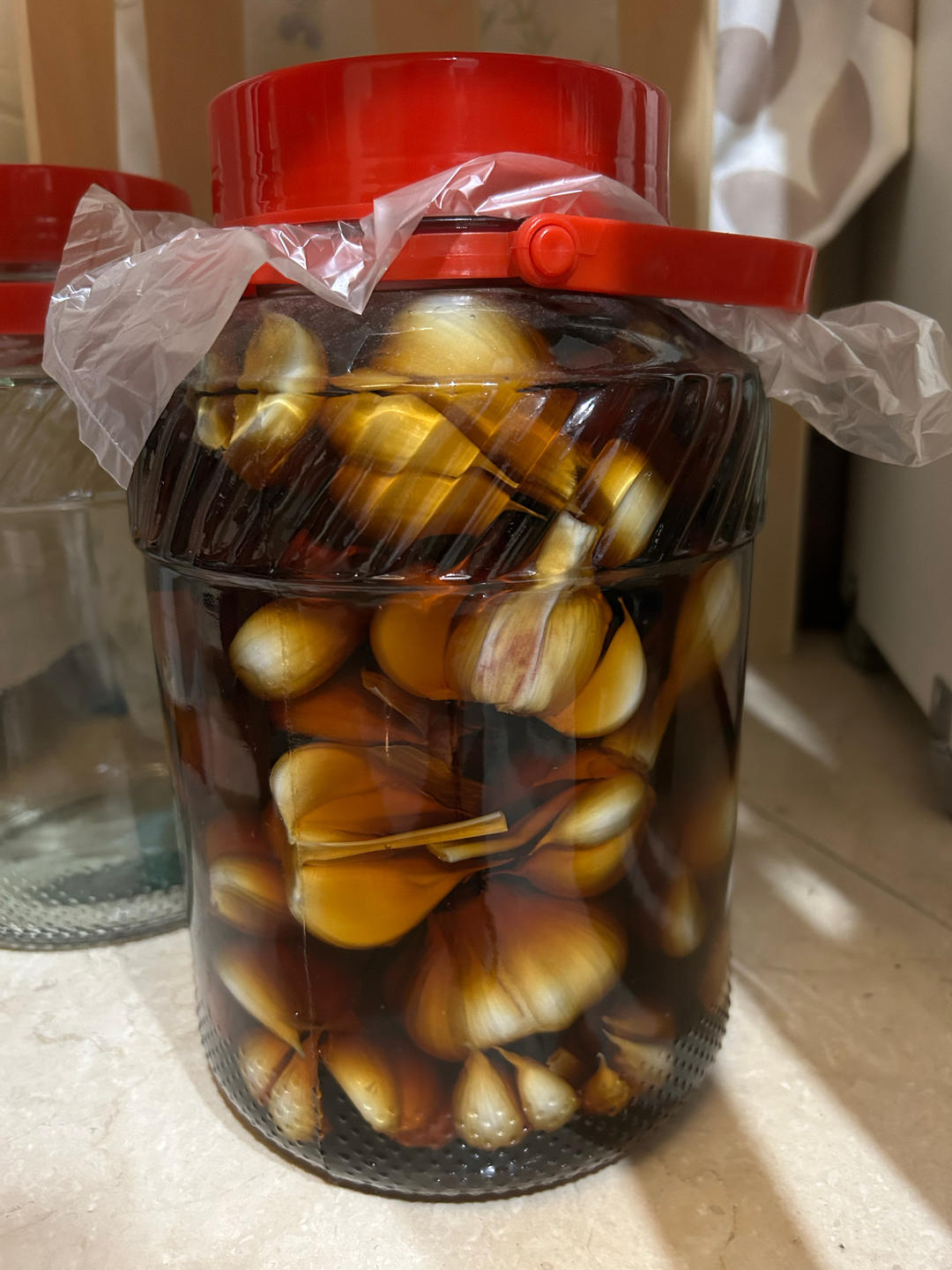 妈妈做的腌糖蒜