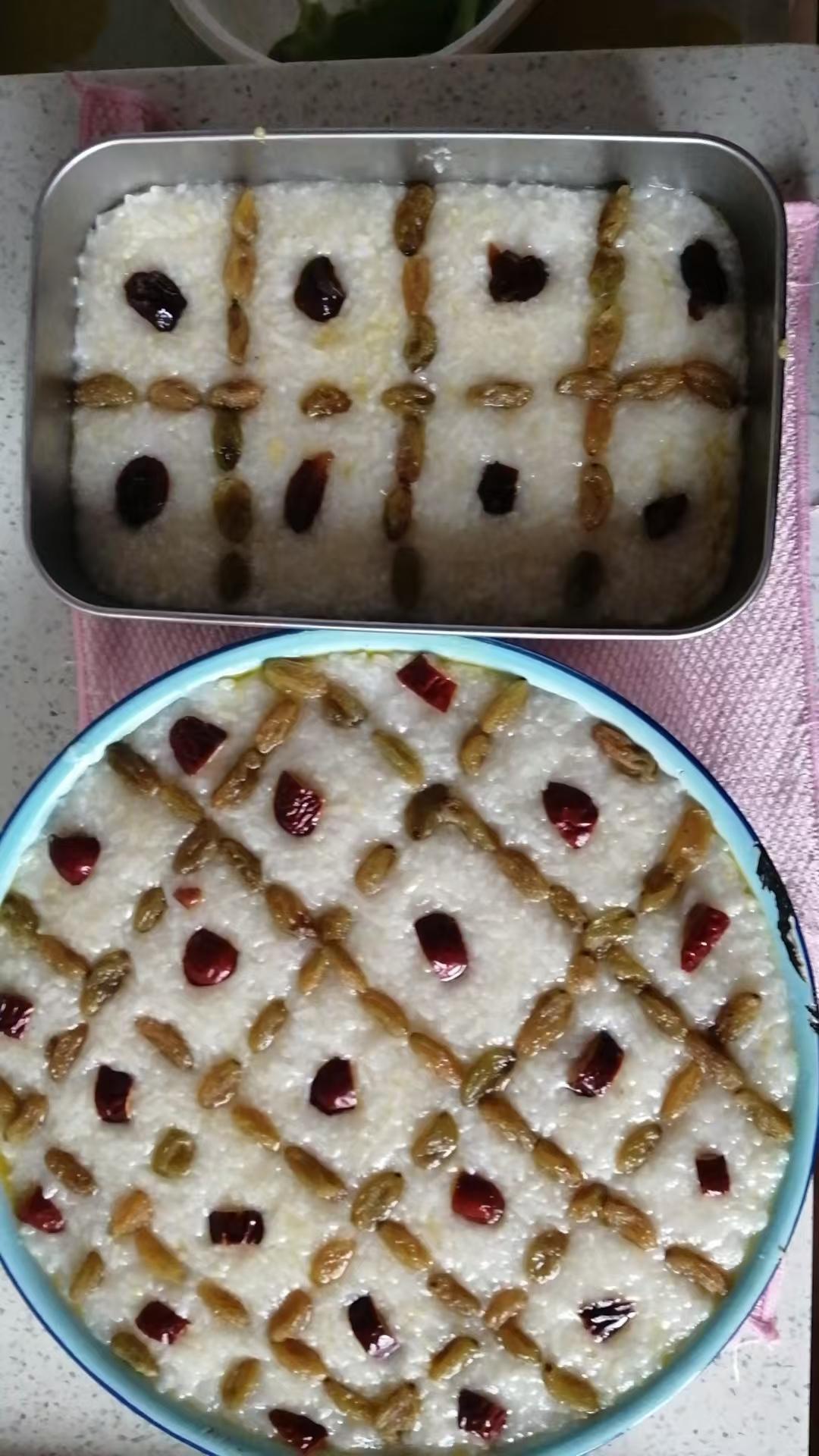 端午节的黄米凉糕（内蒙西部传统做法）