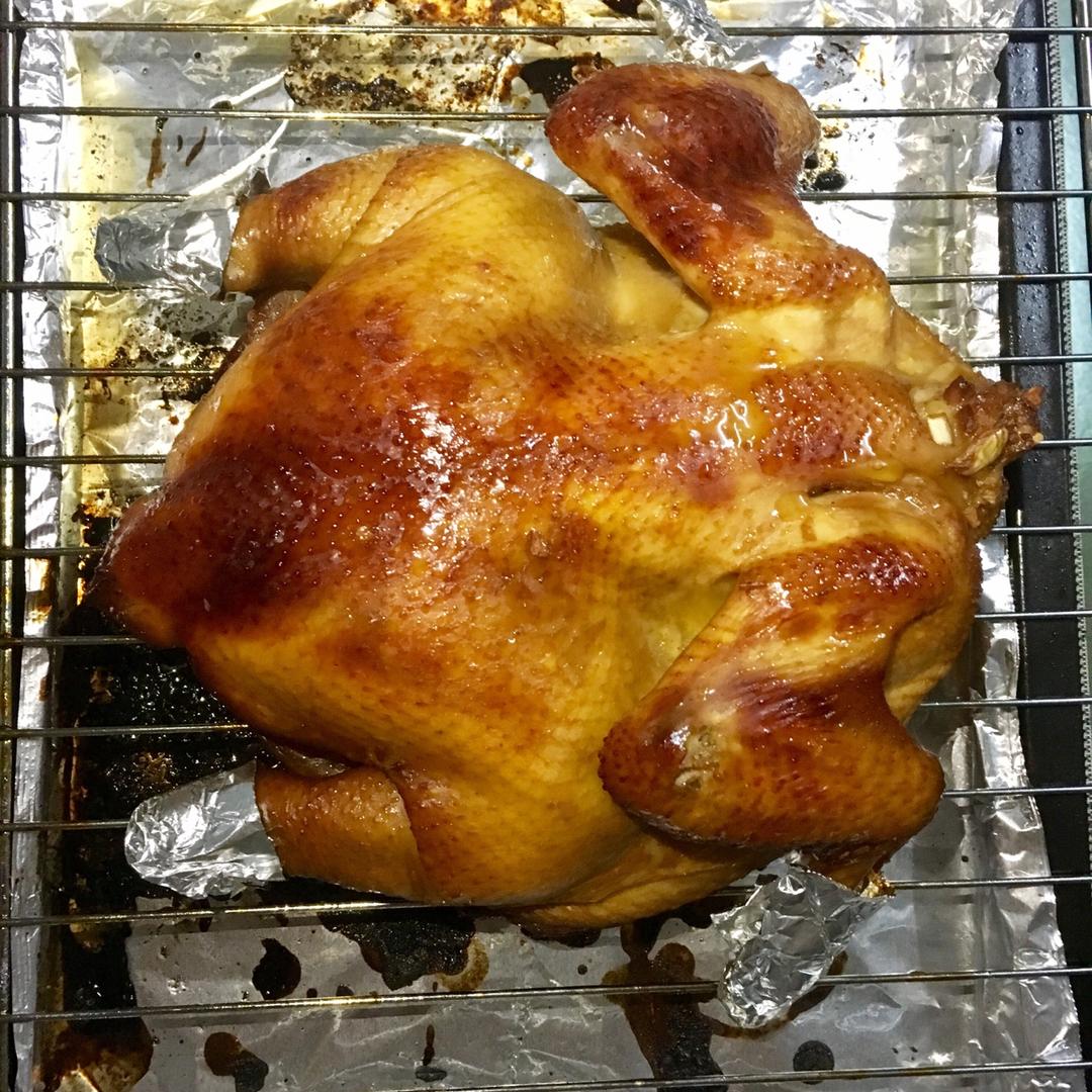 袋袋烤鸡--自制腌料+脆皮秘籍