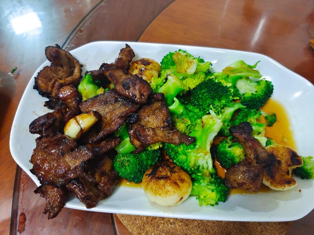 香蒜孜然猪肉粒-解馋神器