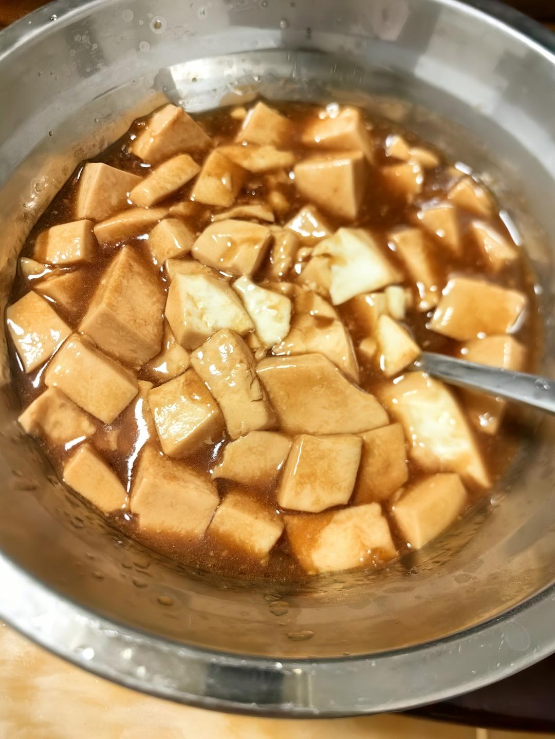 红烧盒装豆腐