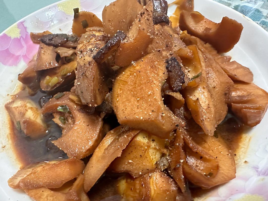 🎋油焖春笋🎋只在春天的美味！