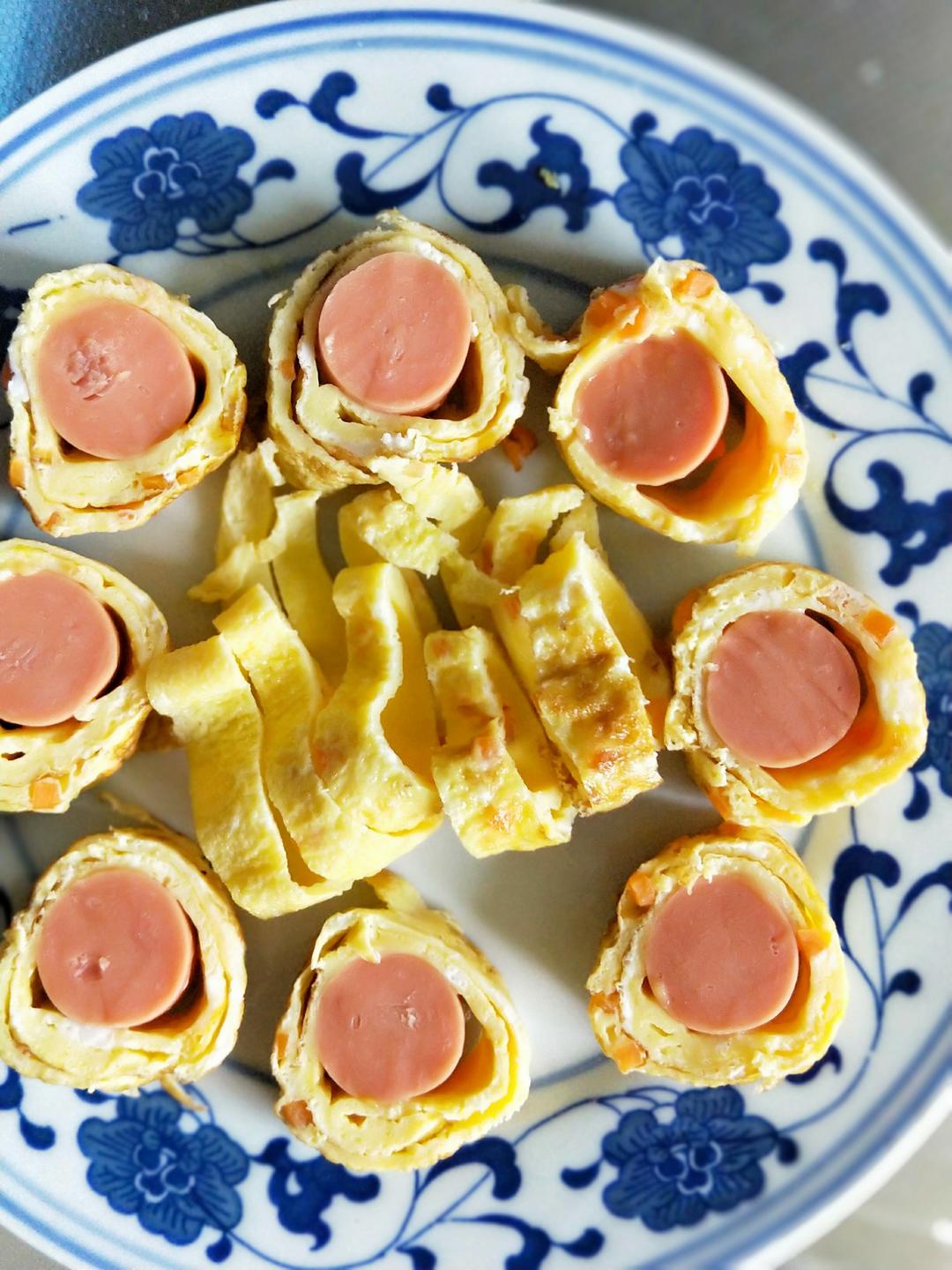 胡萝卜厚蛋烧