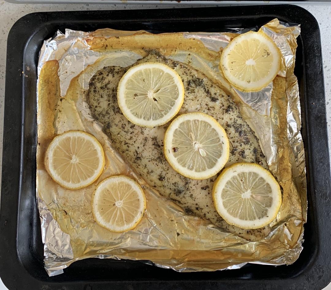 让烤箱动起来--意式香料烤龙利鱼