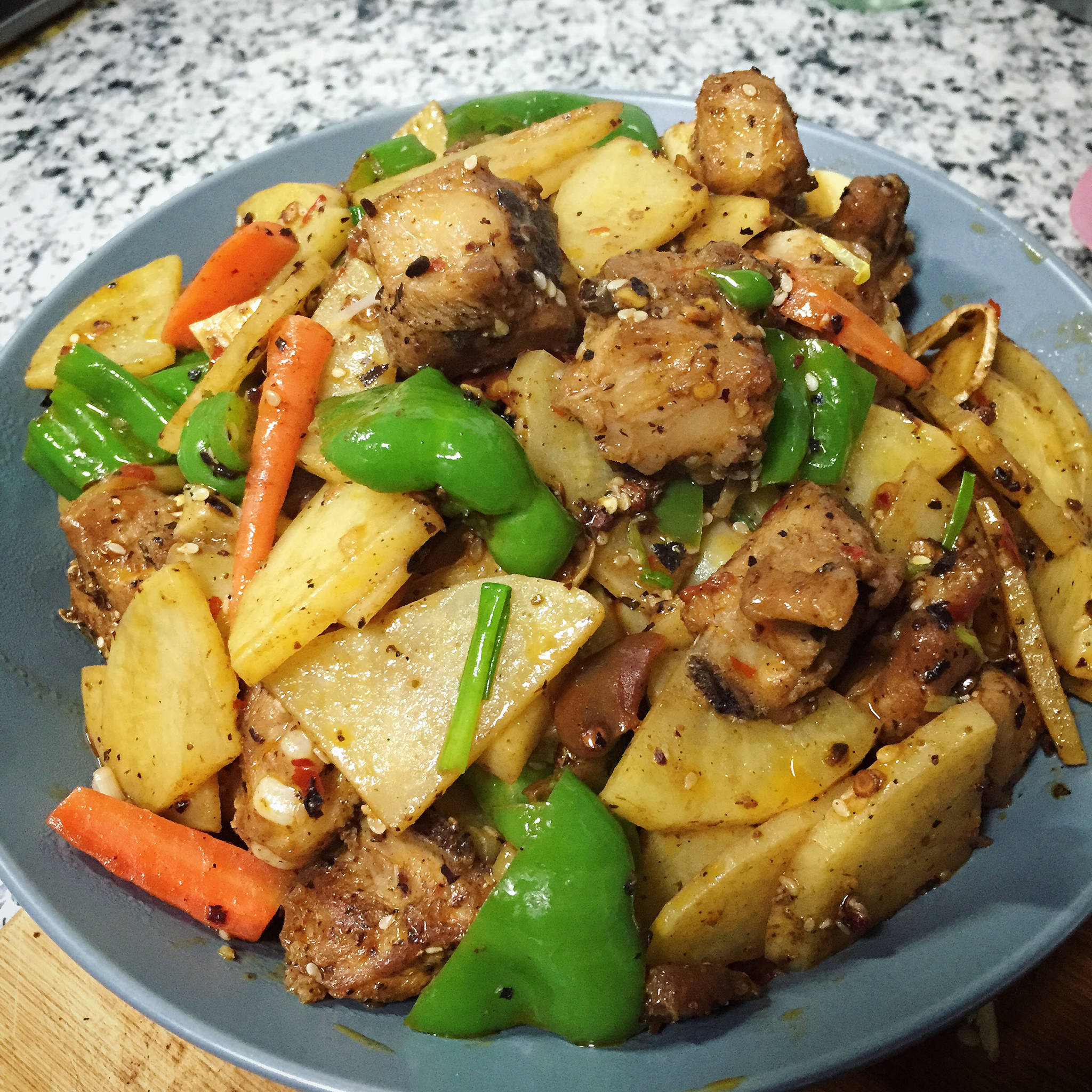 干锅排骨
