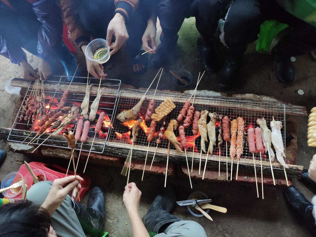 自制简易烧烤
