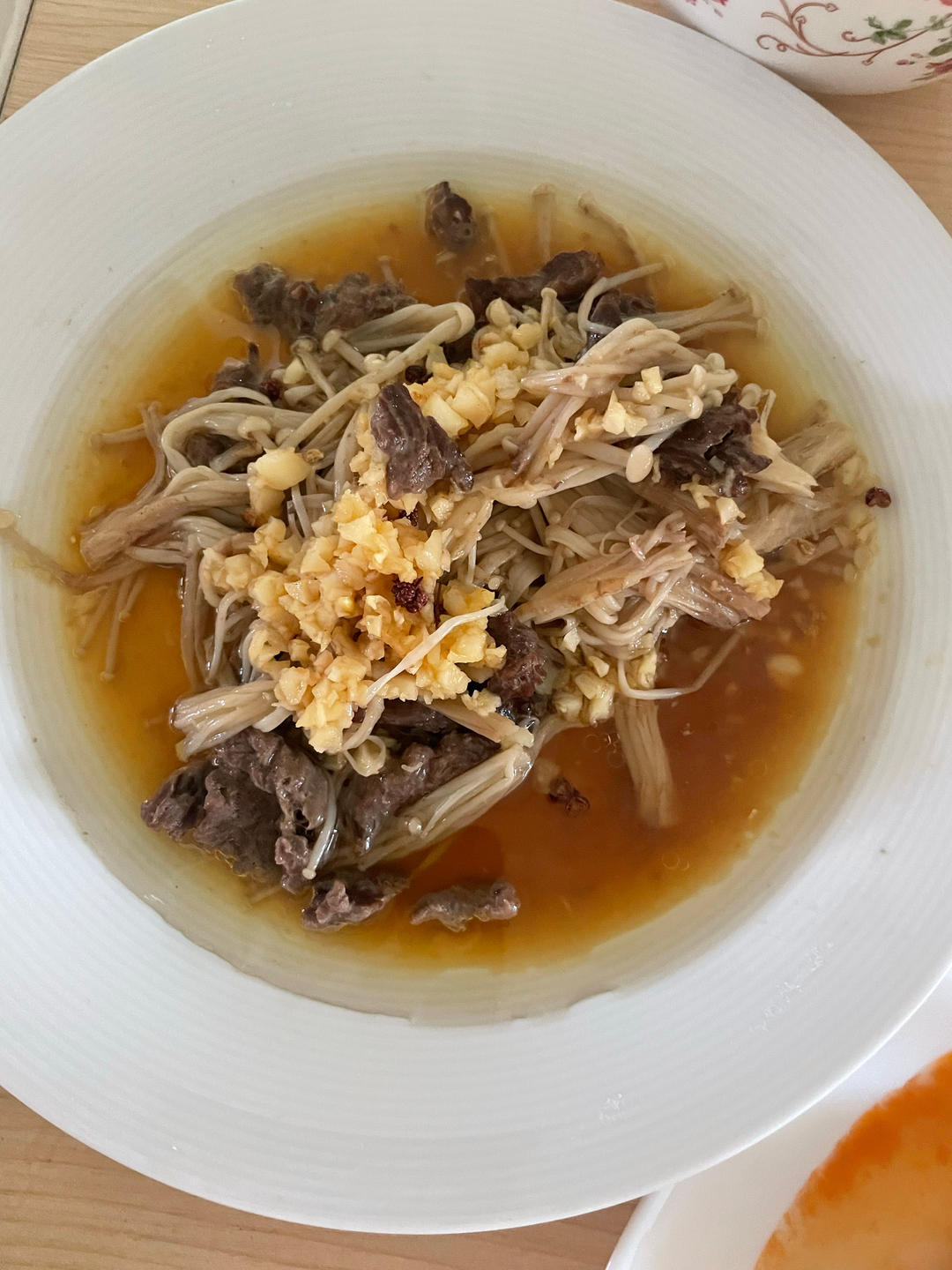 金针菇嫩牛肉