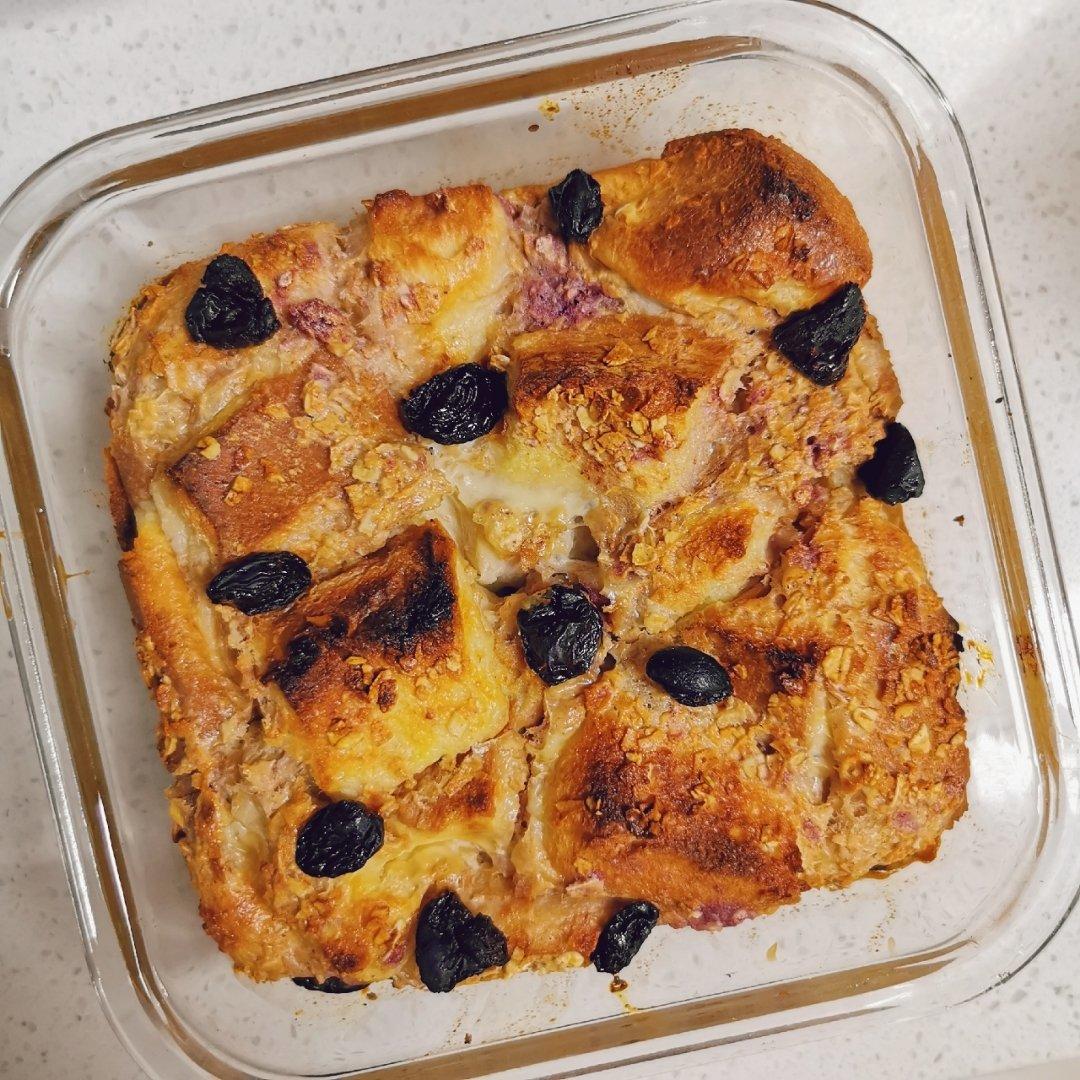 ann5342做的面包布丁烤箱微波炉